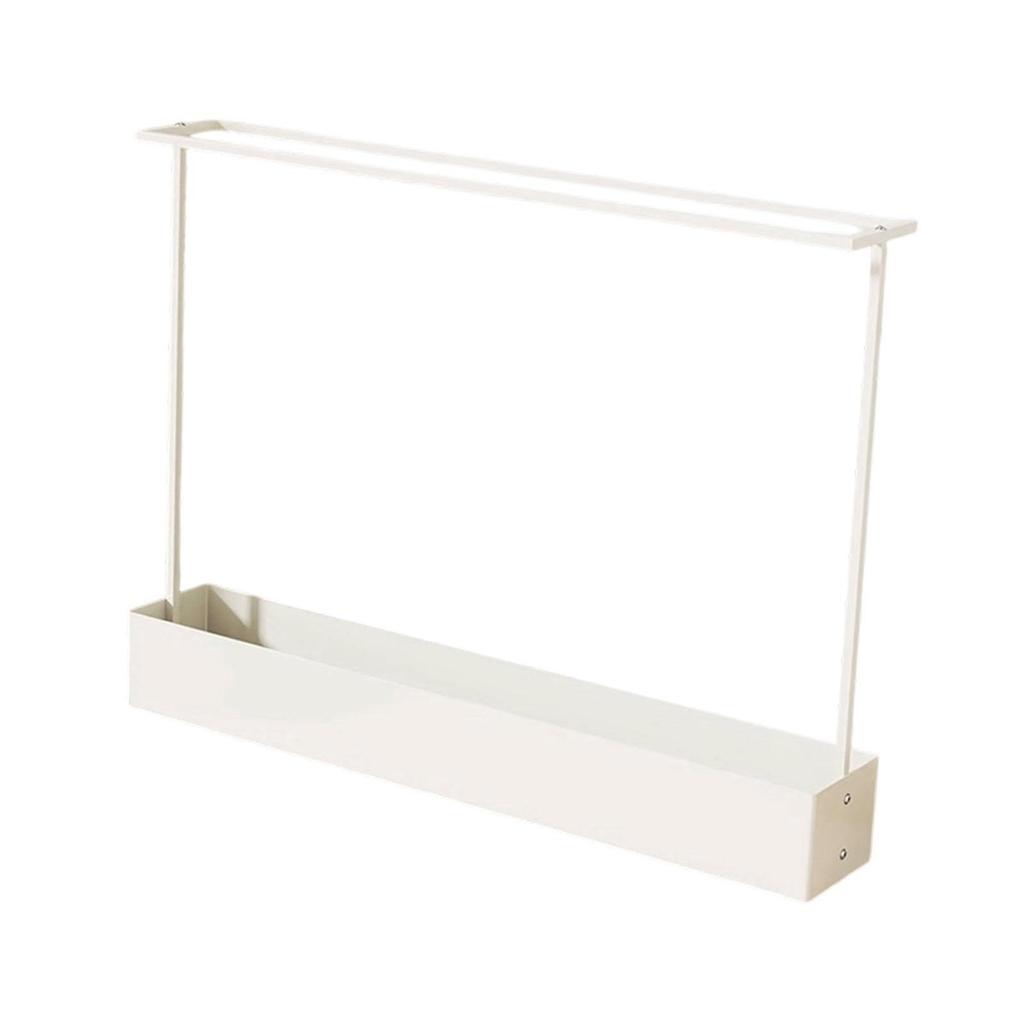 Badminton Racket Holder, Tennis Display Stand, Sturdy Metal Storage Organizer with Built-in