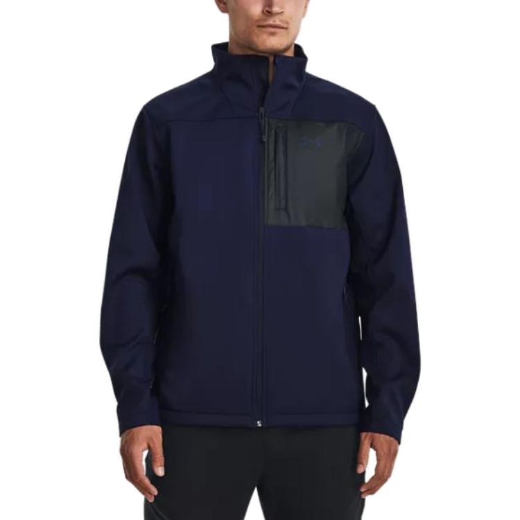 Under Armour Куртка FW25 Мужская Темно-синяя 1371586-411