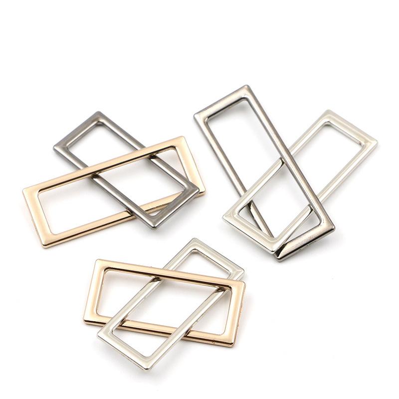 Sanai Metal Trench Coat Coat Coat Decorative Adjustment Button Button Gold Belt Buckle Shoe Bag Button Clothing Accessories