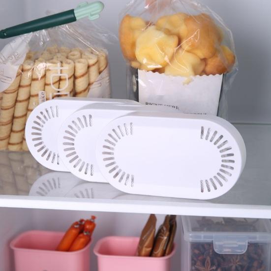 Дезодорант для холодильника, долговечная свежесть, компактный эффективный дезодоратор с активированным углем для холодильника для дома