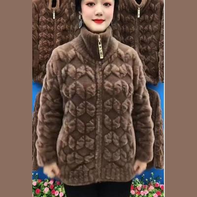 Осенне-зимние куртки, женские куртки из искусственного норкового флиса, ветрозащитная и теплая верхняя одежда