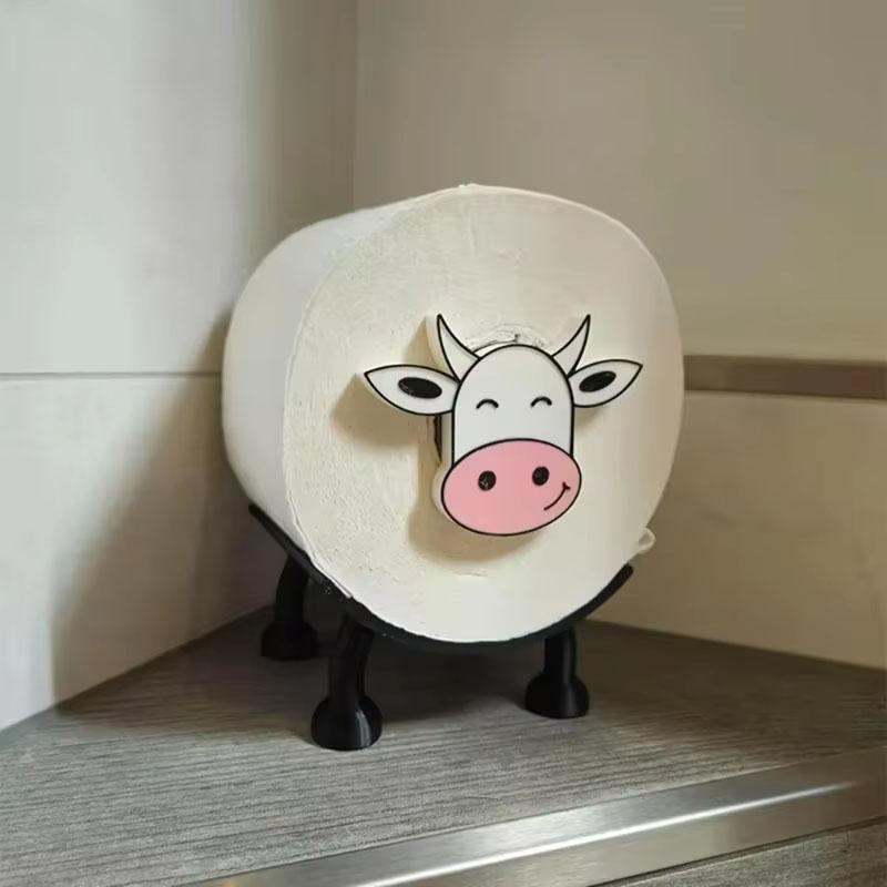 Забавная полка для туалетной бумаги 3D-печать Фигурка тяжелоатлета Настольная подставка для салфеток Домашний органайзер для декора Подходит для рулонов туалетной бумаги, салфеток, полотенец