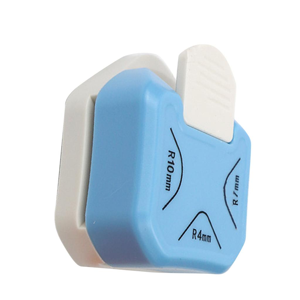 3 In 1 Paper Corner Rounder R4 R7 R10 Cutting Lever Handle Metal Plastic Corner Rounder Cutter Punch