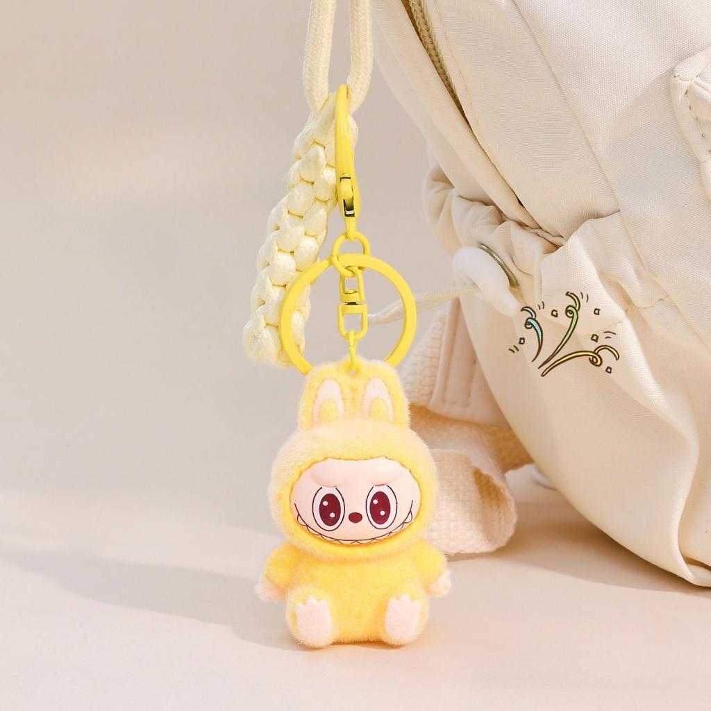 Flocking Small Animal Keychain Doll Bag Pendant
