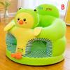 1Pc Baby Learning Sitting Seat Sofa Cover Cartoon Case Plush Support Chair Toys