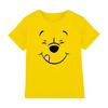 Дисней Винни-Пух Лицо Детская Футболка 3-8 Лет, Желтая