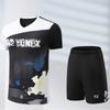 Unisex Quick-Dry Sports T-Shirt Badminton Tennis Volleyball Athletic Wear Youth Adult S-4XL