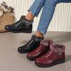 Fashion New Winter Women Boots Thick Plush Ankle Boots Woman Zipper Comfortable Outdoor Snow Boots Fashion Cotton Shoes Botas De Mujer