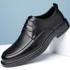 Fashion Classic Summer Men Dress Shoes Lace Up Shoes for Men Hollow Point Toe Business Casual Comfortable Men Formal Shoes for Wedding