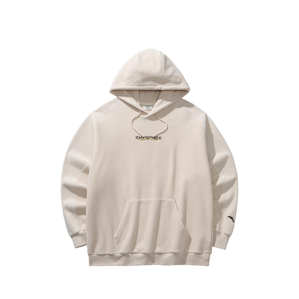 Anta Basketball Series Pullover Sweatshirt 2025 Winter Unisex Sweatshirt Khaki 972541705-1