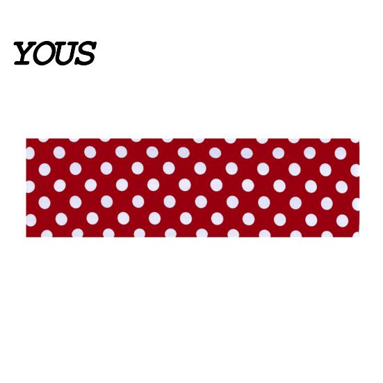Sweat Absorbing Yoga Headband Retro Polka Dot Headbands for Women, Elastic Soft Hair Bands, Breathable Fitness Cute Stretchy Warp Accessories Workout