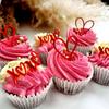 3pcs Acrylic Love Cake Toppers Valentine LOVE Decor for Cupcakes Party Supplies