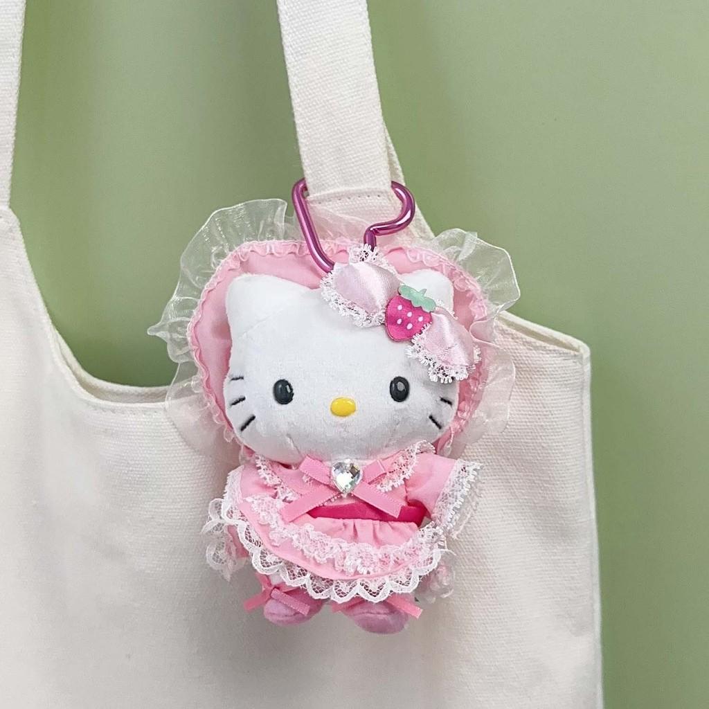 Plush Cat Girl Lolita Keychain With Soft Short Pile For Girls Gift