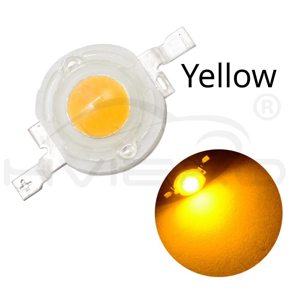 10 шт., 3 Вт, чип высокой мощности, белый, красный, синий, зеленый, излучатель светодиодных лампочек, диоды, лампы, бусины