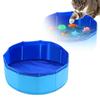 Foldable Dog Bath Swimming Pool Cat Pool Toy With Fish-Water Endless Self Play Interactive Cat Toys Pet Cleaning Water Basin