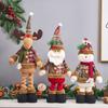 Телескопическая рождественская кукла Веселые рождественские украшения Санта-Клаус Снеговик Олени Украшения Рождественские подарки Navidad Noel