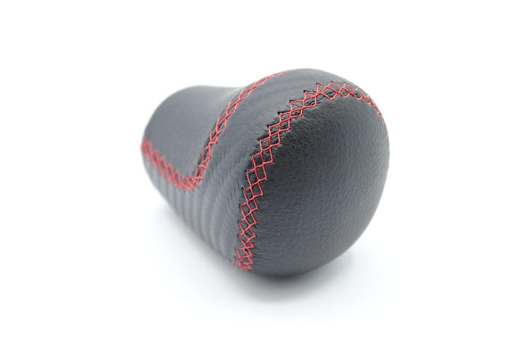 Sparco CORSA SPG105RD_J Sparco Corsa Ручка переключения передач Черная Кожа Красная Строчка