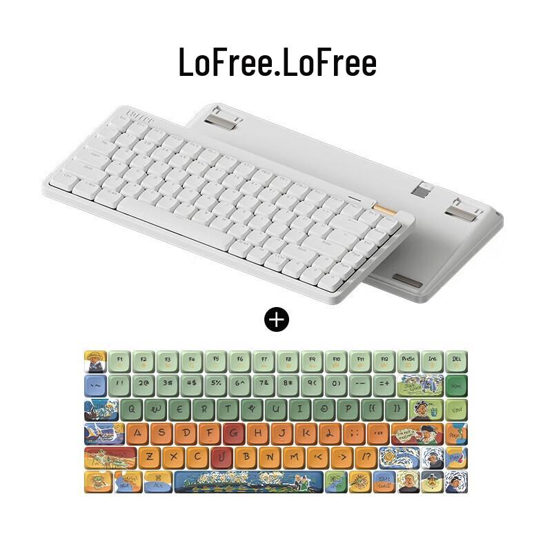 Lofree Flow Lite Low-Profile 84-Key Mechanical Keyboard