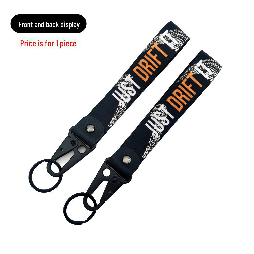 Fujiwara Tofu AE86 Scented Leather Keychain Lanyard
