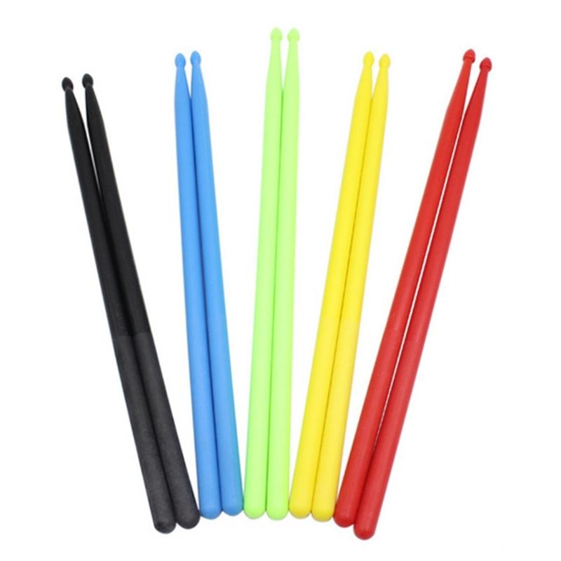 1 пара классических нейлоновых пластиковых барабанных палочек для детей и взрослых, набор барабанных палочек 5B