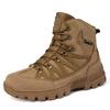Men's Desert Boots Classic Outdoor Boots Training Waterproof Lace-up Platform High-top Boot for Men Non-slip Hiking Boots