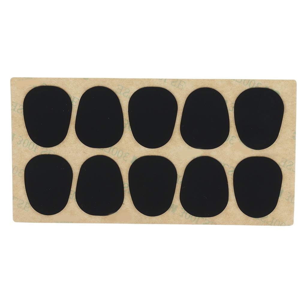 Силиконовая накладка на мундштук Отличное ощущение Защитная Мягкая подушечка для мундштука для игры на музыке Саксофон Черный 0.5