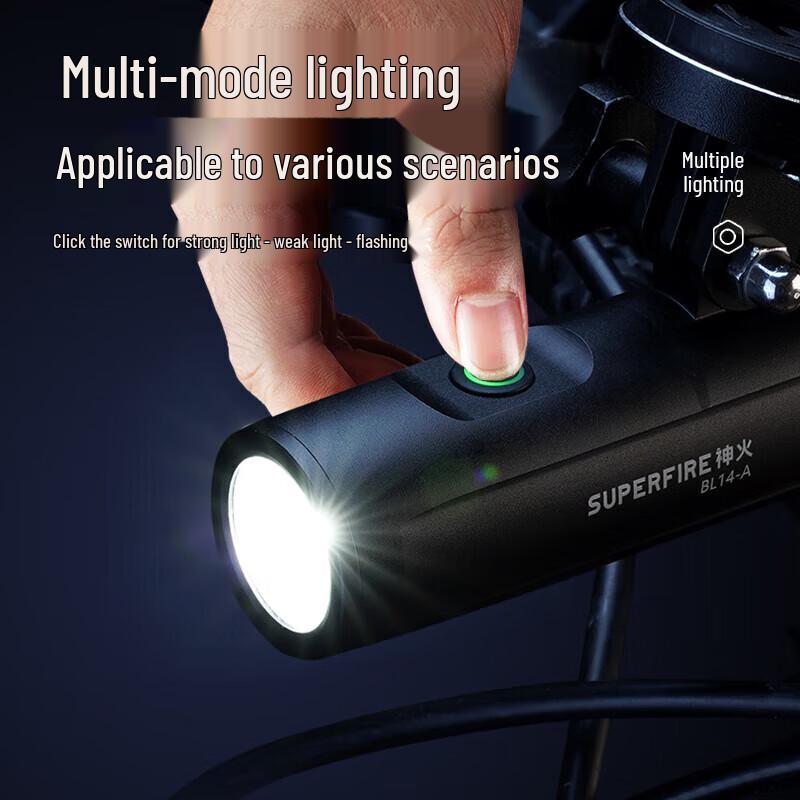 SupFire BL14-A Rechargeable Bicycle Front Light