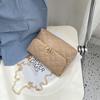 Simple Small Square Bag Fashion Rhombus Embroidery Chain Shoulder Messenger Women's Bag