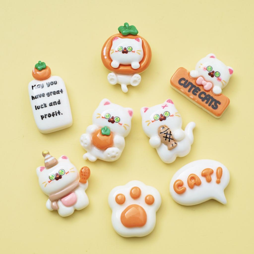 6 шт. DIY холодильник хурма котенок магниты скандинавский персонализированный домашний декор белая доска Po доска объявлений Главная