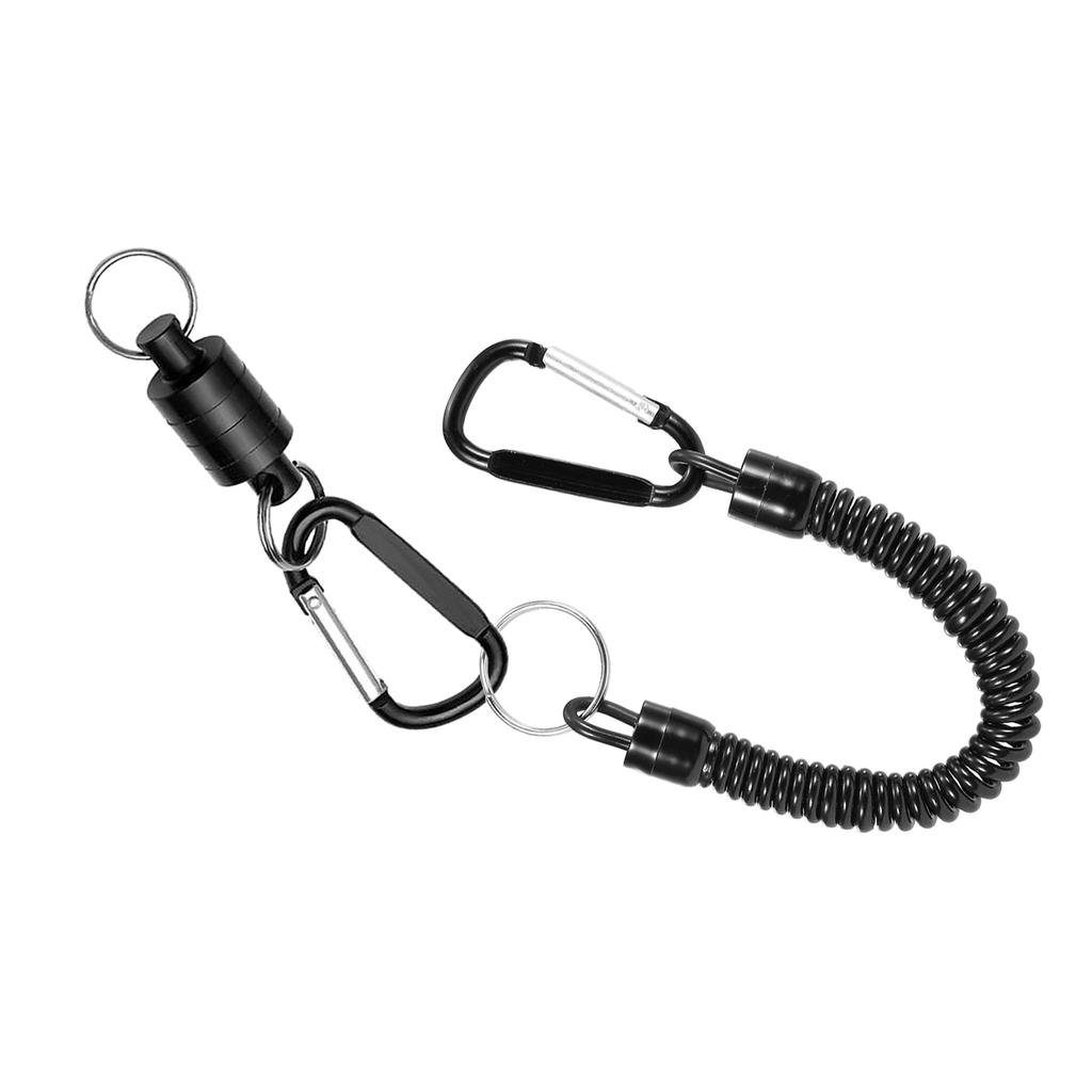 Магнитный держатель для подсачека для нахлыстовой рыбалки, рыболовный шнурок, магнитный фиксатор, магнитный зажим, соединитель для подсачека