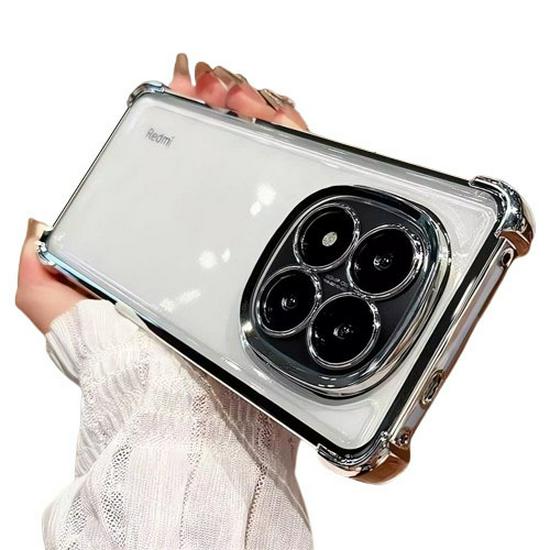 Xiaomi 13Pro/Redmi Note 14Pro+ Electroplated Drop-Proof Transparent Phone Case