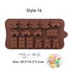 Jelly Pudding Fruit Gummy Candy Silicone Molds Animal Chocolate Cake Baking Tool Mold Ice Resin Mould 3D DIY
