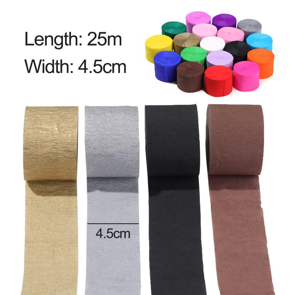 Baby Shower Decoration Crepe Paper Streamers Garland Photography Backdrops DIY Paper Wedding Decor