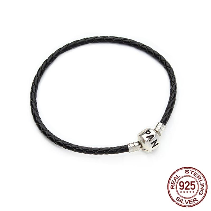 Sale 925 Sterling Silver Fashion Lucky Rope Fit Original Design DIY Women's Charm Jewelry