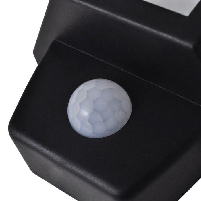 Applique solaire en ABS Avec Détecteur de mouvement 41182