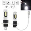 Автомобильная противотуманная фара Фара H1 H3 Сверхъяркая светодиодная лампа 30SMD 4014 12V 6000K Дневной ходовой огонь Авто Мотоциклетная лампа