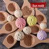 Handmade Steamed Bun Mold Set: Large, Medium & Small Sizes for Pastry, Bean Paste, and Veggie Buns