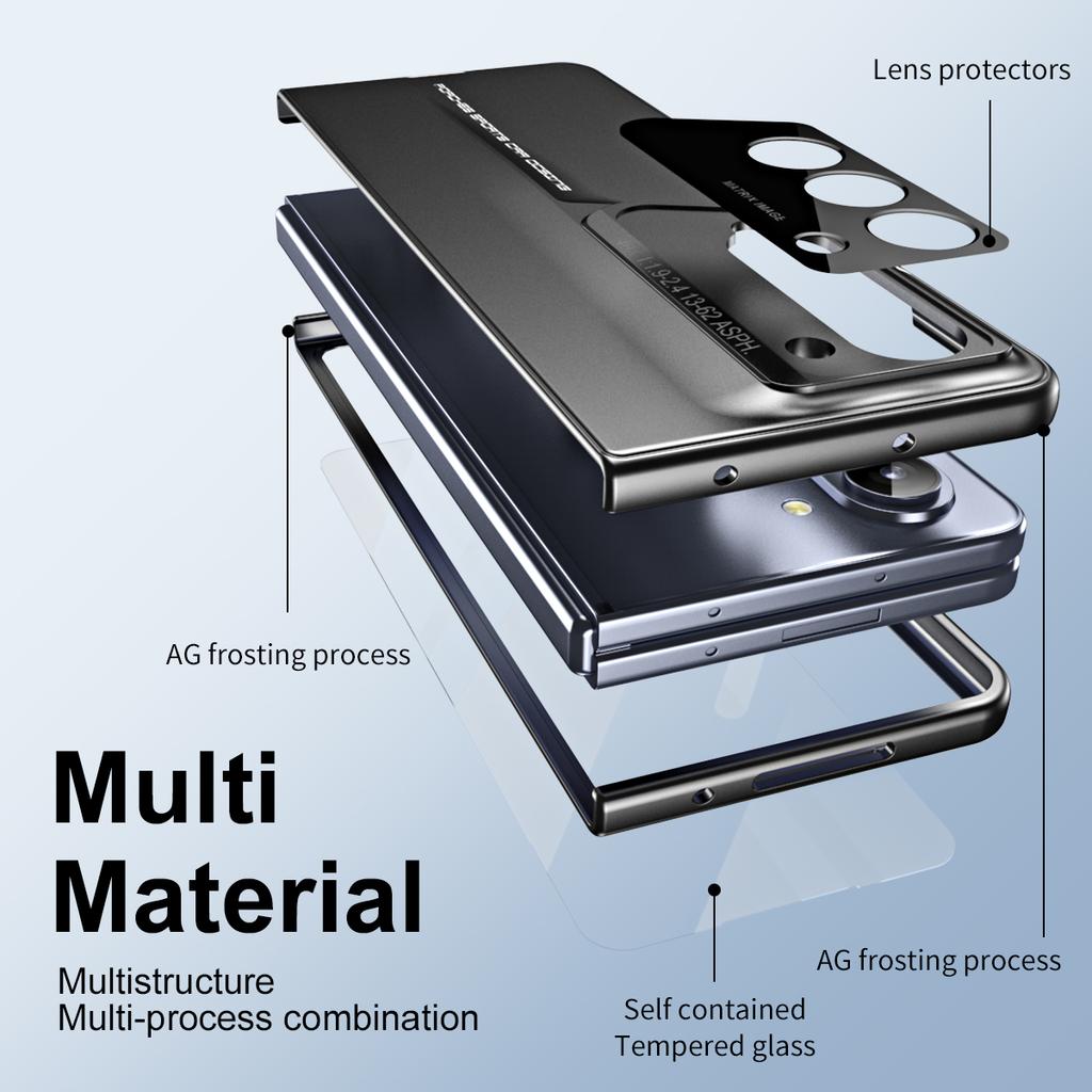 Чехол для Samsung Z Fold 5, защитная пленка для переднего стекла для Samsung Galaxy Z Fold 5 Fold5 5G, чехлы для мобильных телефонов на весь корпус
