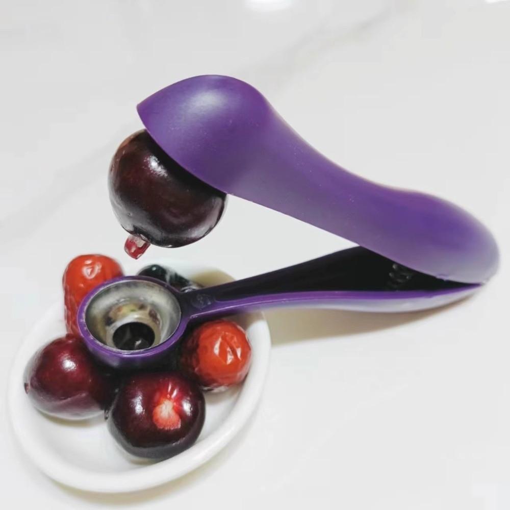 Quick Removal Fruit Seed Remover Squeezing Function Vegetable Corer Gadget  For Kitchen Use