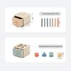 Montessori Classification Game Early Education Coin Toss Classification Box Color Cognition Shape Matching Blocks Teaching Aid