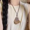 Bohmian Style Long Tassel Necklaces Originality Necklace Fashion Sweater Chain