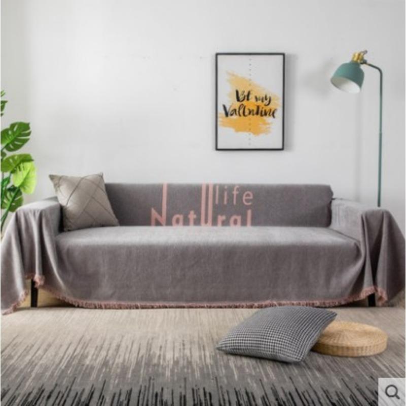 Полотенце для дивана Полный чехол Чехол для дивана Тканевый чехол Чехол Полотенце Ткань Подушка Одеяло Все включено Универсальный Скандинавский стиль Инс стиль