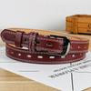 Fashion Womens Hollowout Belt With Pin Buckle For Casual Office Wear