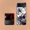 Чехол Arlecchino Genshin Impact для Samsung Z Flip7 6 Galaxy Case Ударопрочный Z Flip5 Z Flip3 4 5G Жесткий Чехол Телефон ТПУ ПК Жесткий
