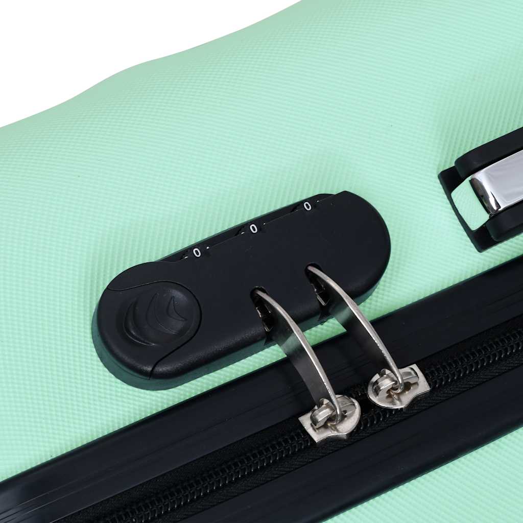 Hard shell Trolley Mint Green ABS