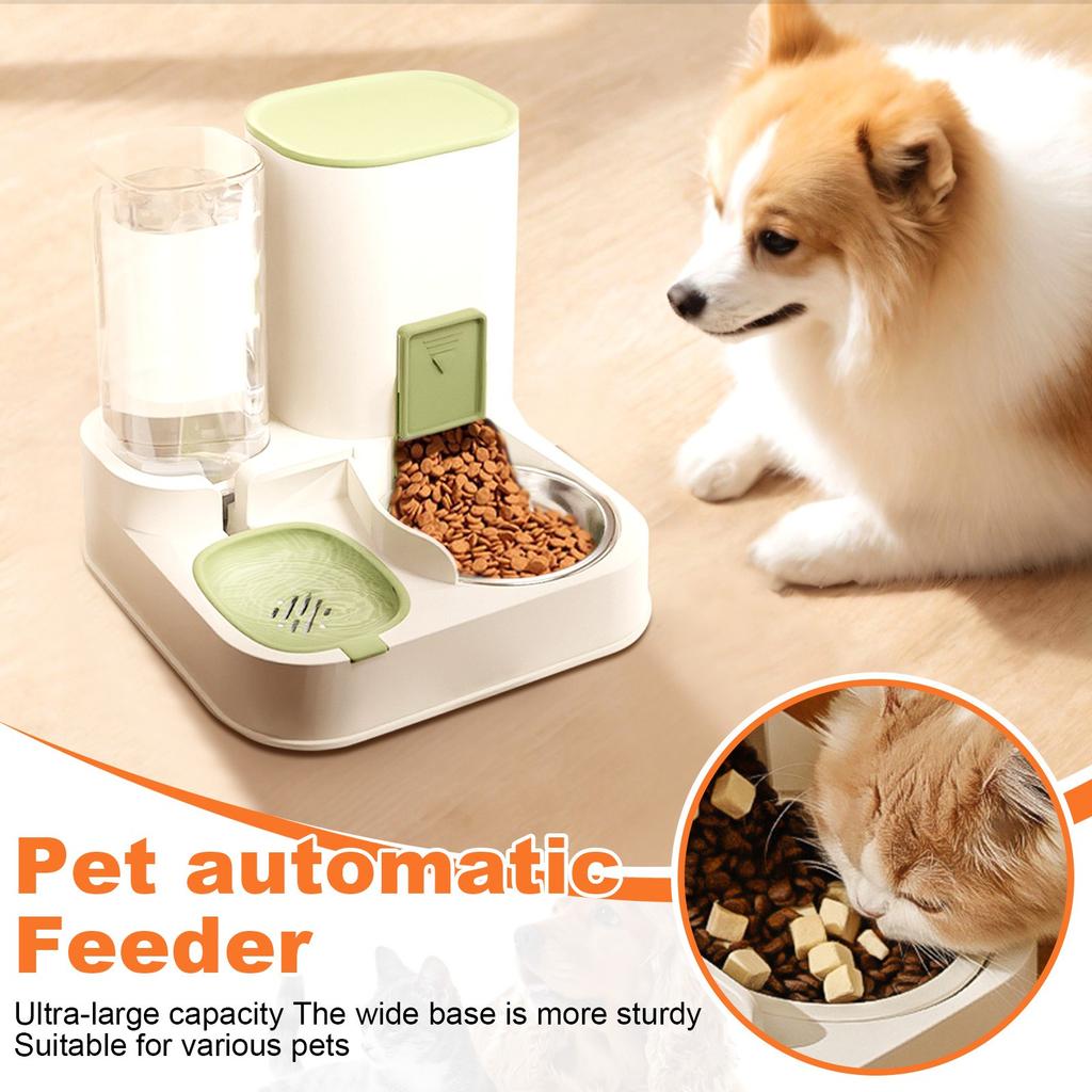 Автоматическая кормушка и поилка для домашних животных, автоматический набор для кормления кошек и собак малых и крупных пород