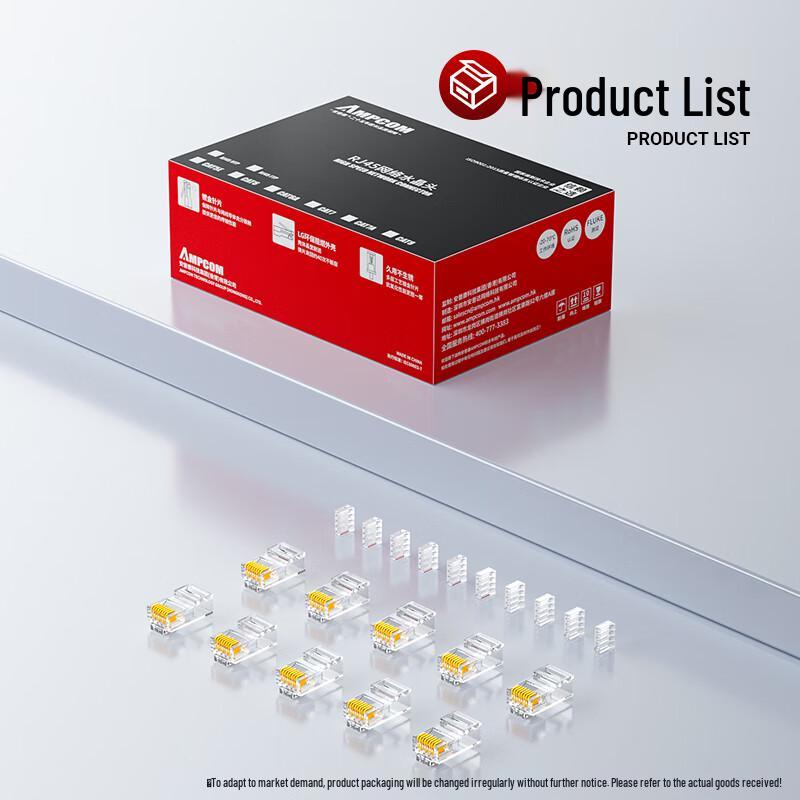 AMPCOM RJ45 Ethernet Connectors & Tools