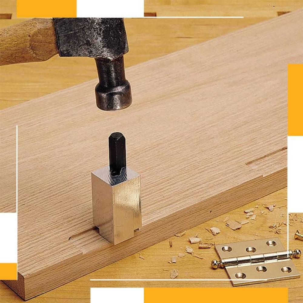 Плотницкий инструмент Дырокол Прямоугольный дверной замок Пазовый дырокол Стамеска Угловая стамеска Резьба по дереву Стамеска