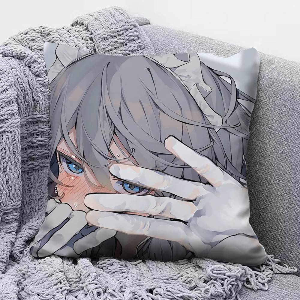 Sakuya Izayoi Touhou Project Pillow Covers Home Sofa Cushion Covers and Aecorative Custom