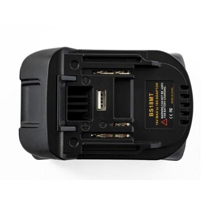 Bs18Mt USB-адаптер-адаптер для аккумулятора Bosch 18V Bat619G/620 для Makita 18V Bl